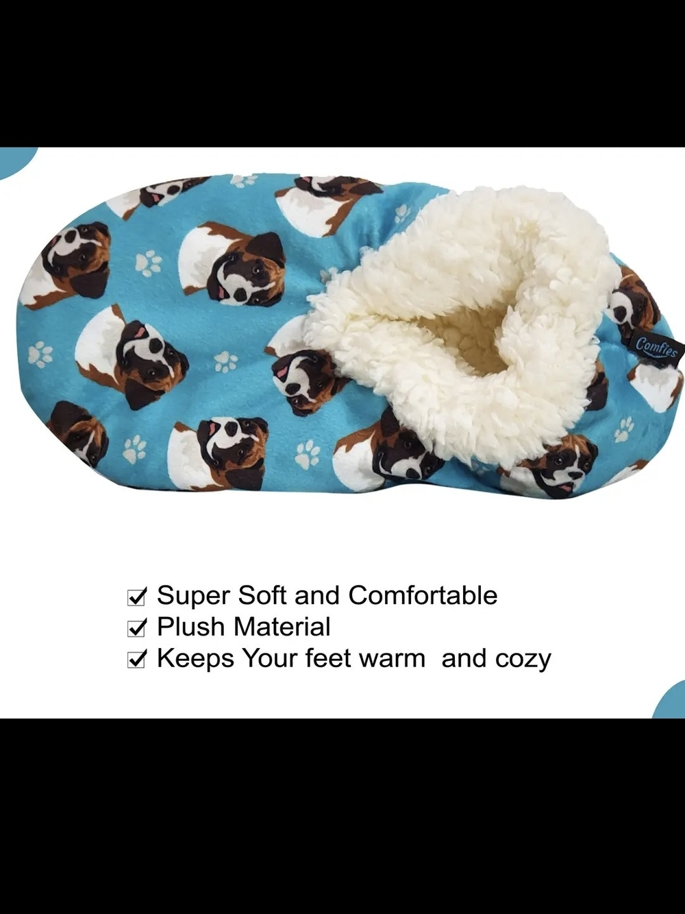 Boxer Slippers - Picture 2 of 3